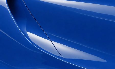 Orafol 970RA 572G Glossy Police Blue vinyl wrap color sample