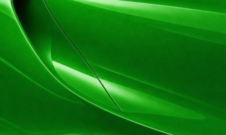 Orafol 970RA 602G Glossy Grass Green vinyl wrap color sample
