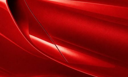 Orafol 970RA 882G glossy cargo red vinyl wrap color sample
