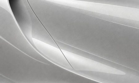 Orafol 970RA 904G glossy silver lake vinyl wrap color sample