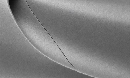 Orafol 970RA 932M Matte Graphite Metallic vinyl wrap color sample