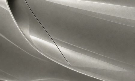 Orafol 970RA 934G glossy zinc metallic vinyl wrap color sample
