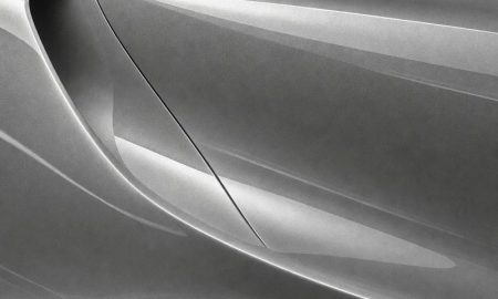 Orafol 970RA 935G glossy gray cast iron vinyl wrap color sample