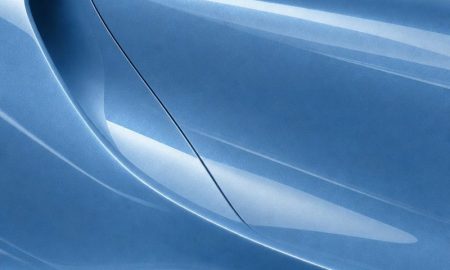 Orafol 970RA 963G glossy Jetstream blue vinyl wrap color sample