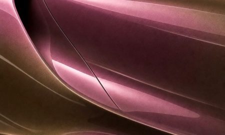 Orafol 970RA 990G glossy aubergine bronze vinyl wrap color sample
