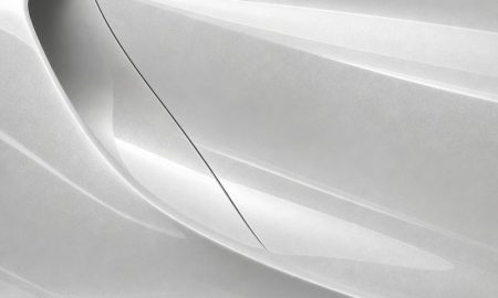 Orafol 970RA 945G Glossy Crystal White vinyl wrap color sample