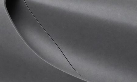 Avery SW900 858 Metallic Anthracite vinyl wrap color sample
