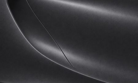 Avery SW900 854 Metallic Dark Grey vinyl wrap color sample