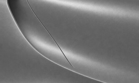 Avery SW900 805 Metallic Silver vinyl wrap color sample