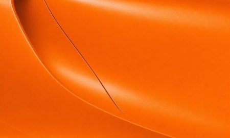 Avery SW900 321 Orange vinyl wrap color sample