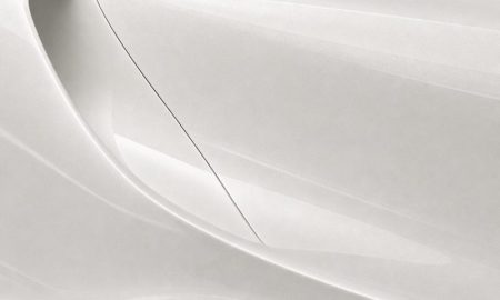 Avery SW900 110 Gloss Pearl White Snow vinyl wrap color sample