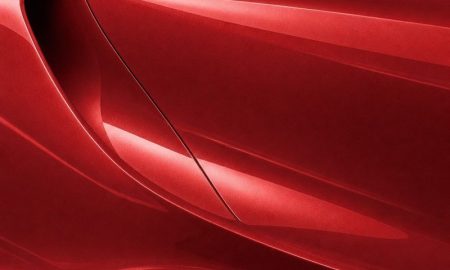 Avery PrismaPro 472 Gloss Metallic Garnet Red vinyl wrap color sample