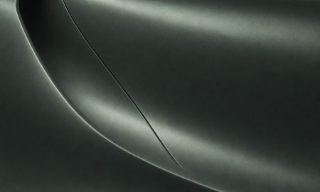 Inozetek PPF URBAN101 Frozen Urban British Green colored paint protection film sample